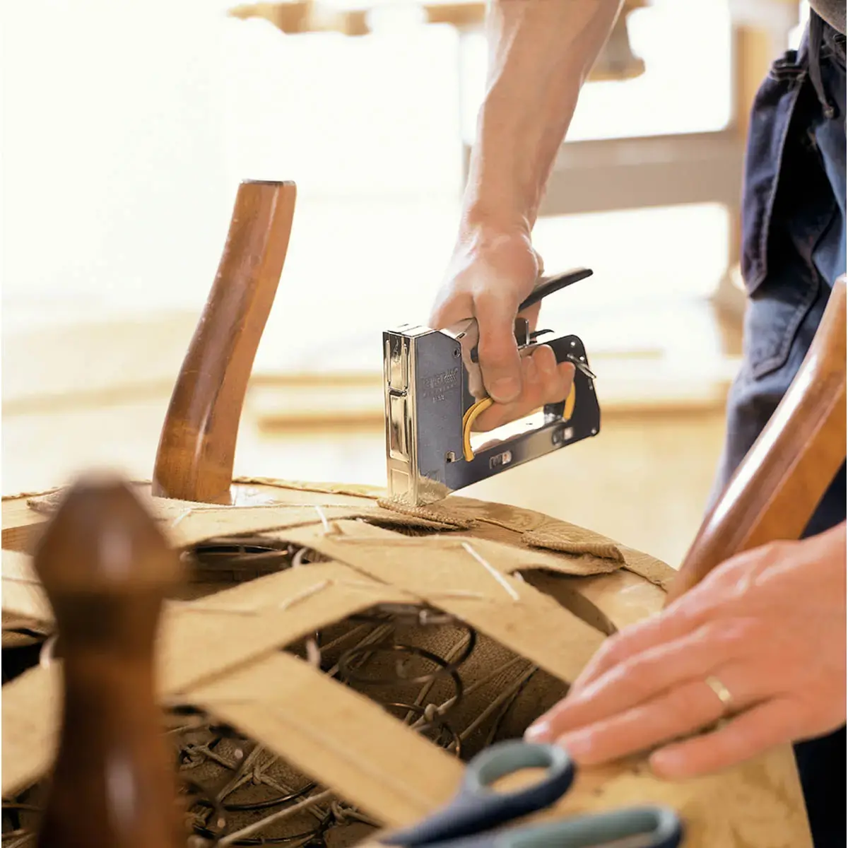 Ergonomische PRO R33E nietpistool, staal - Rapid