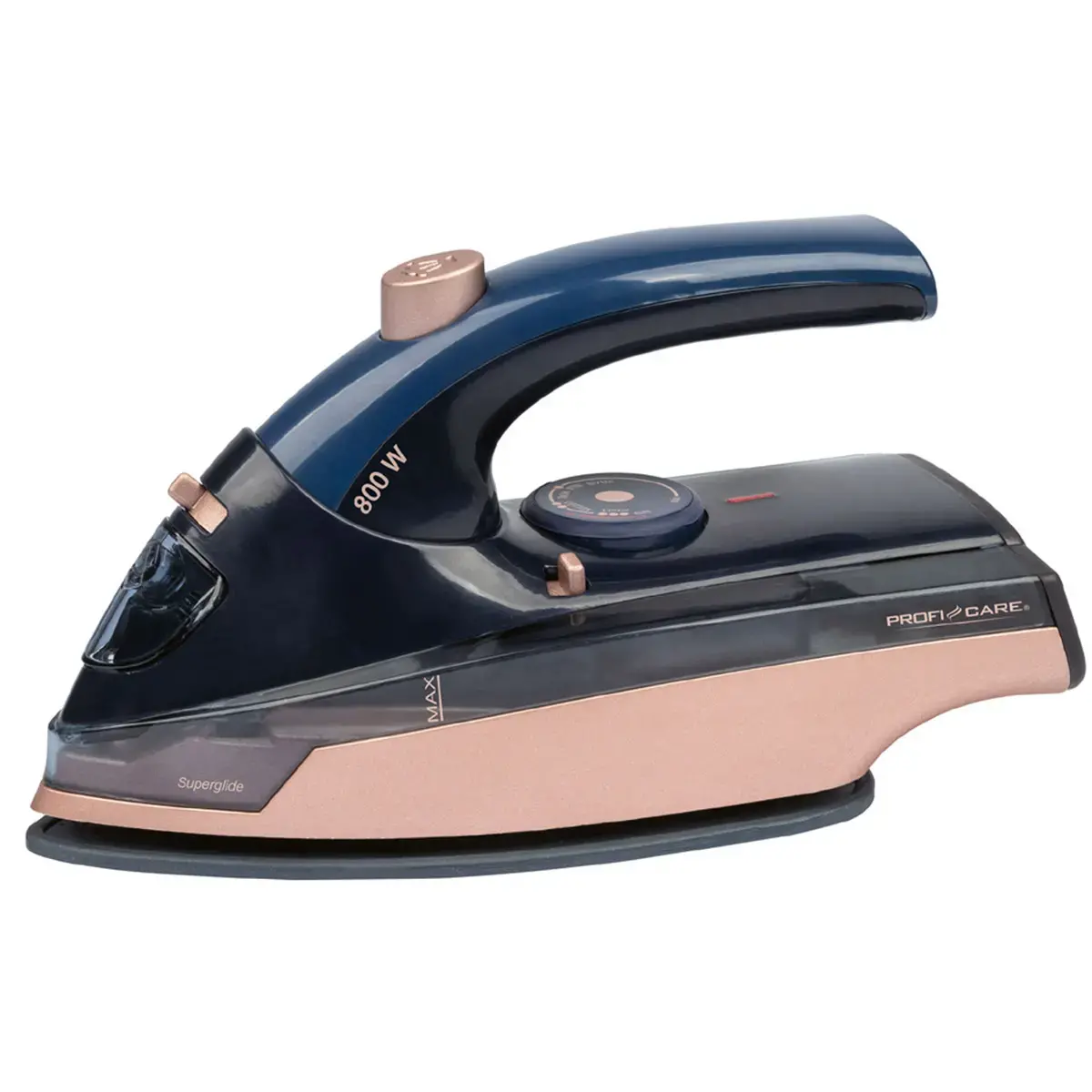 Reisstrijkijzer PC-DB 3125, blauw-roze - Profi Care 