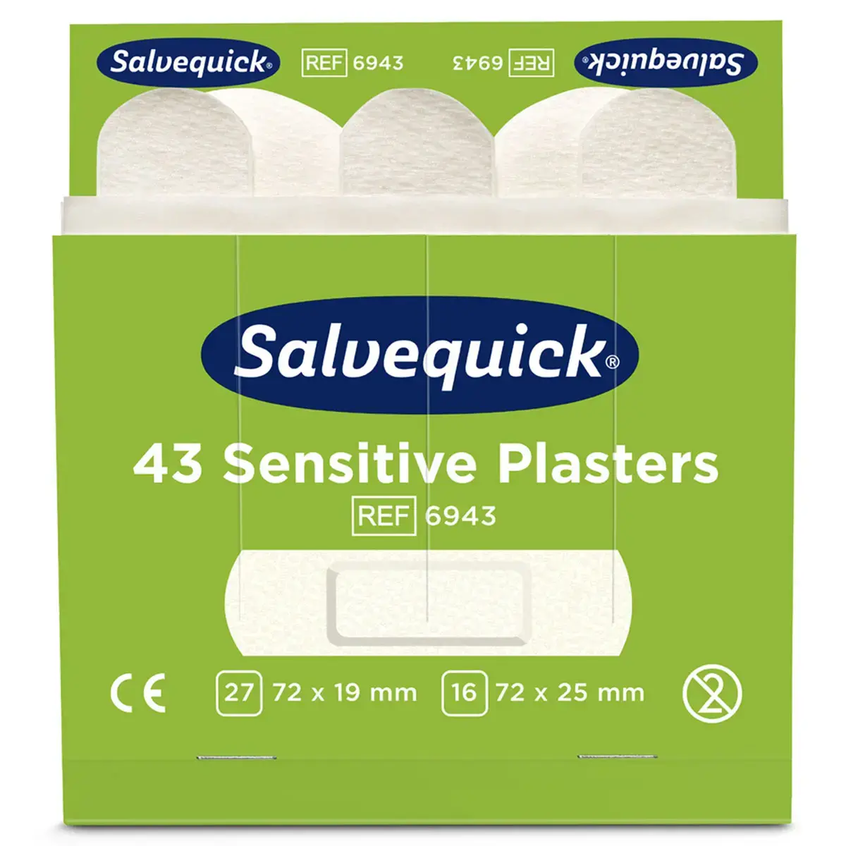 Navulling Salvequick, Sensitief verband - Cederroth