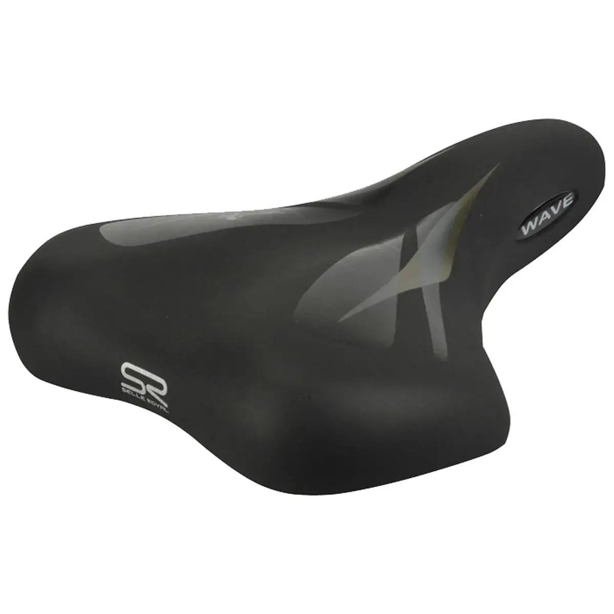 Gelzadel voor toerfietsen, zwart - Selle Royal