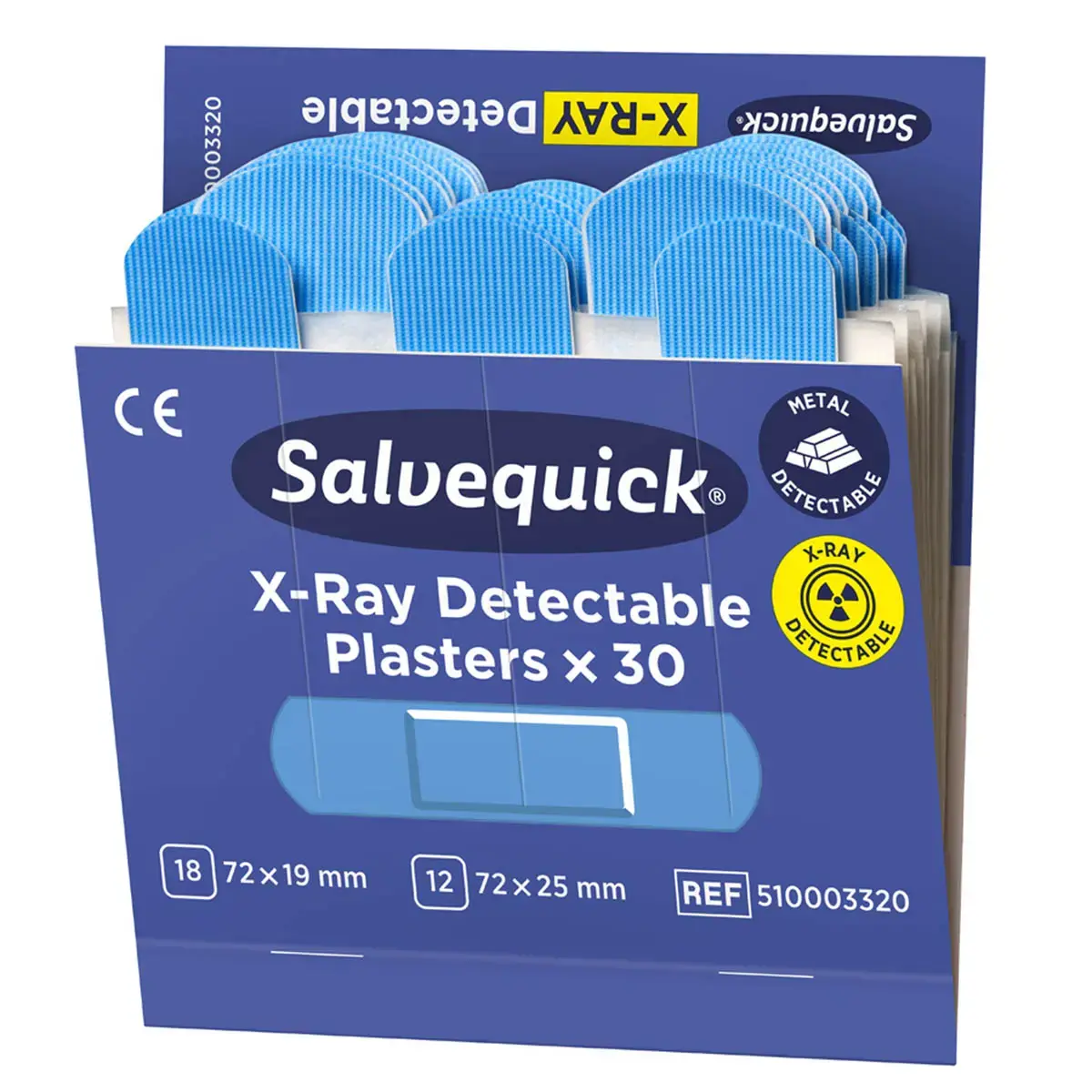 Salvequick X-Ray Detecteerbaar Pleister, navulling - Cederroth