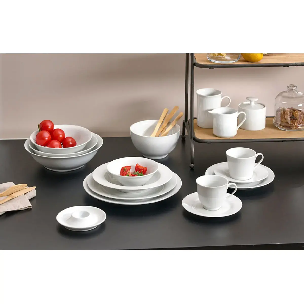 Dessertbord BIANCO, wit - Ritzenhoff & Breker