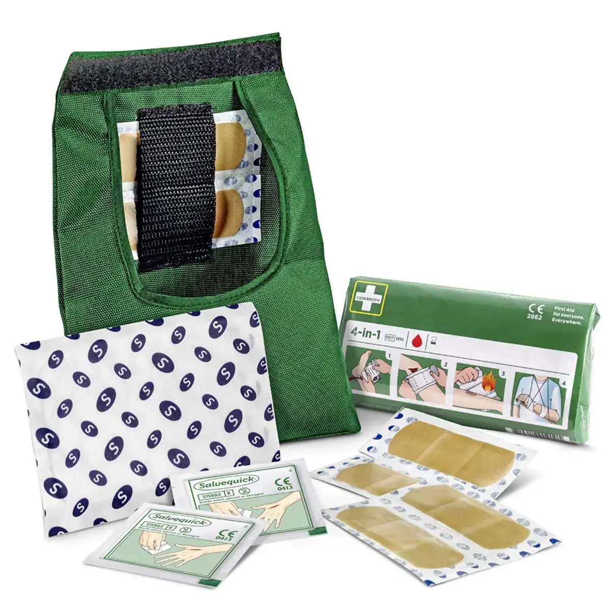 EHBO-kit, in een nylon etui - Cederroth 