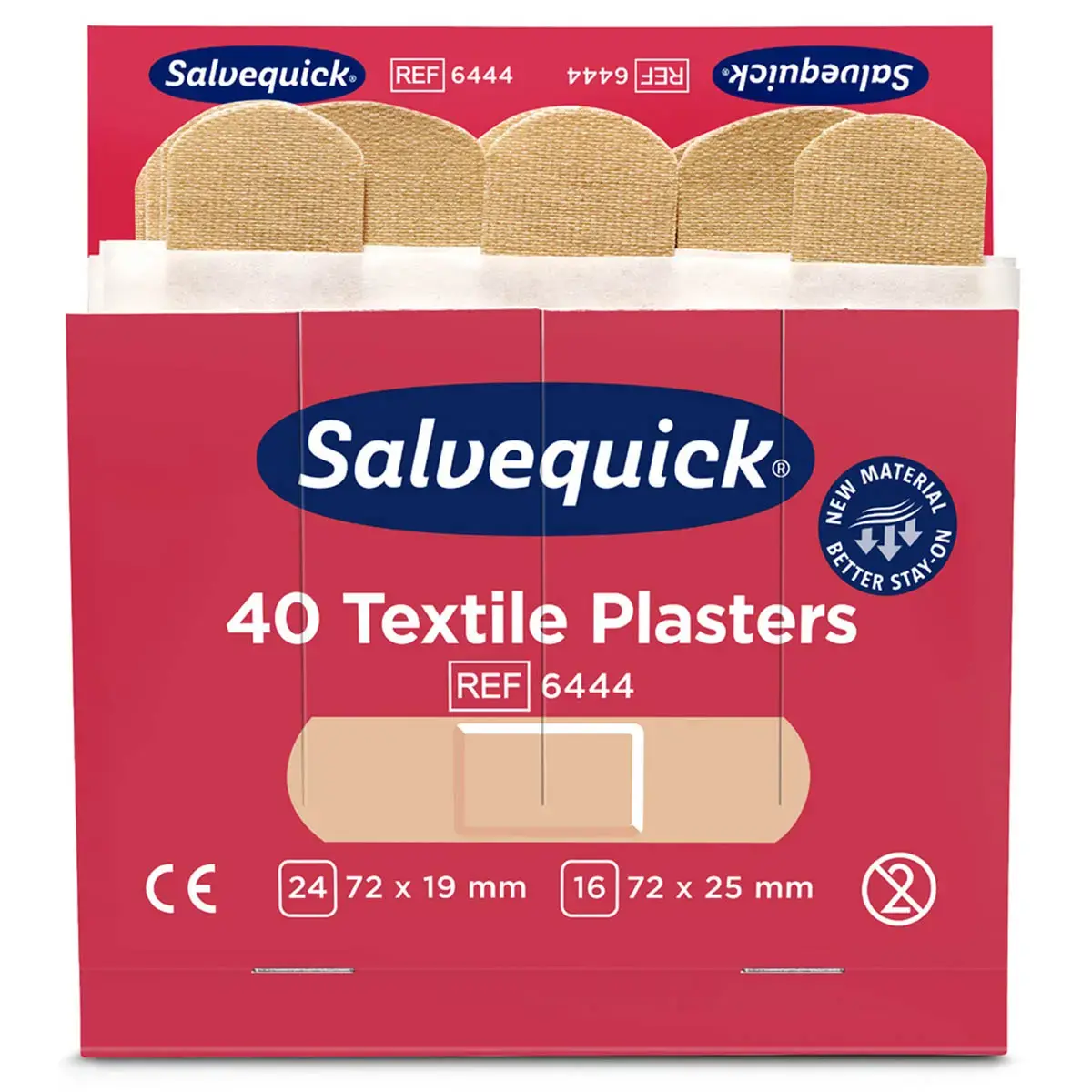Navulling Salvequick, textiel pleister - Cederroth
