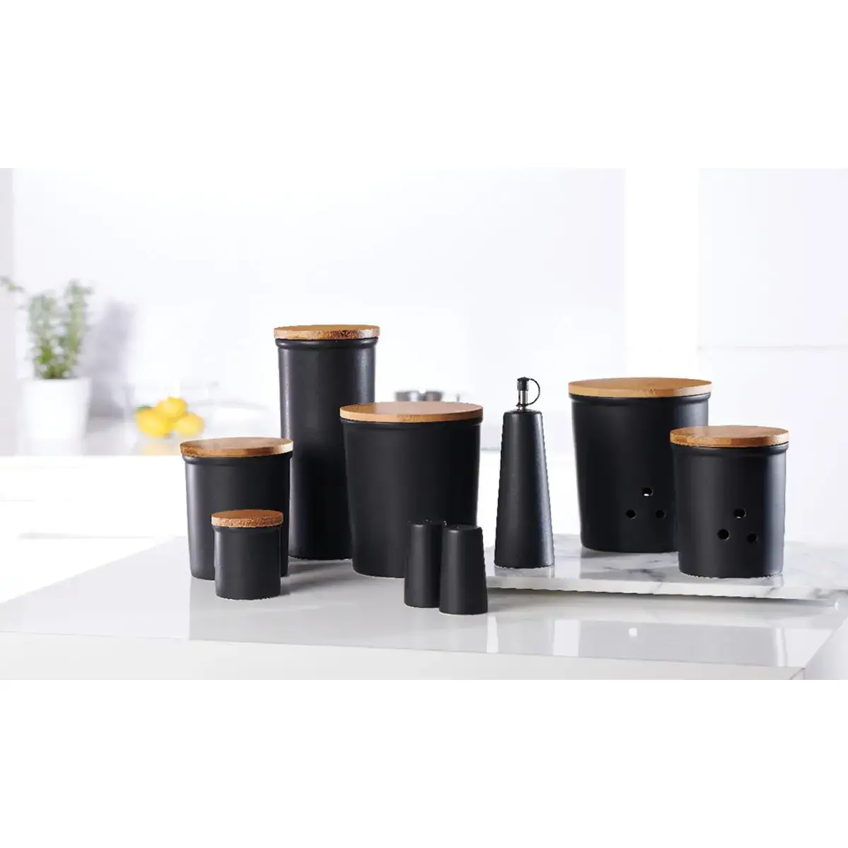 Bewaarbox JASPER, zwart - Ritzenhoff & Breker