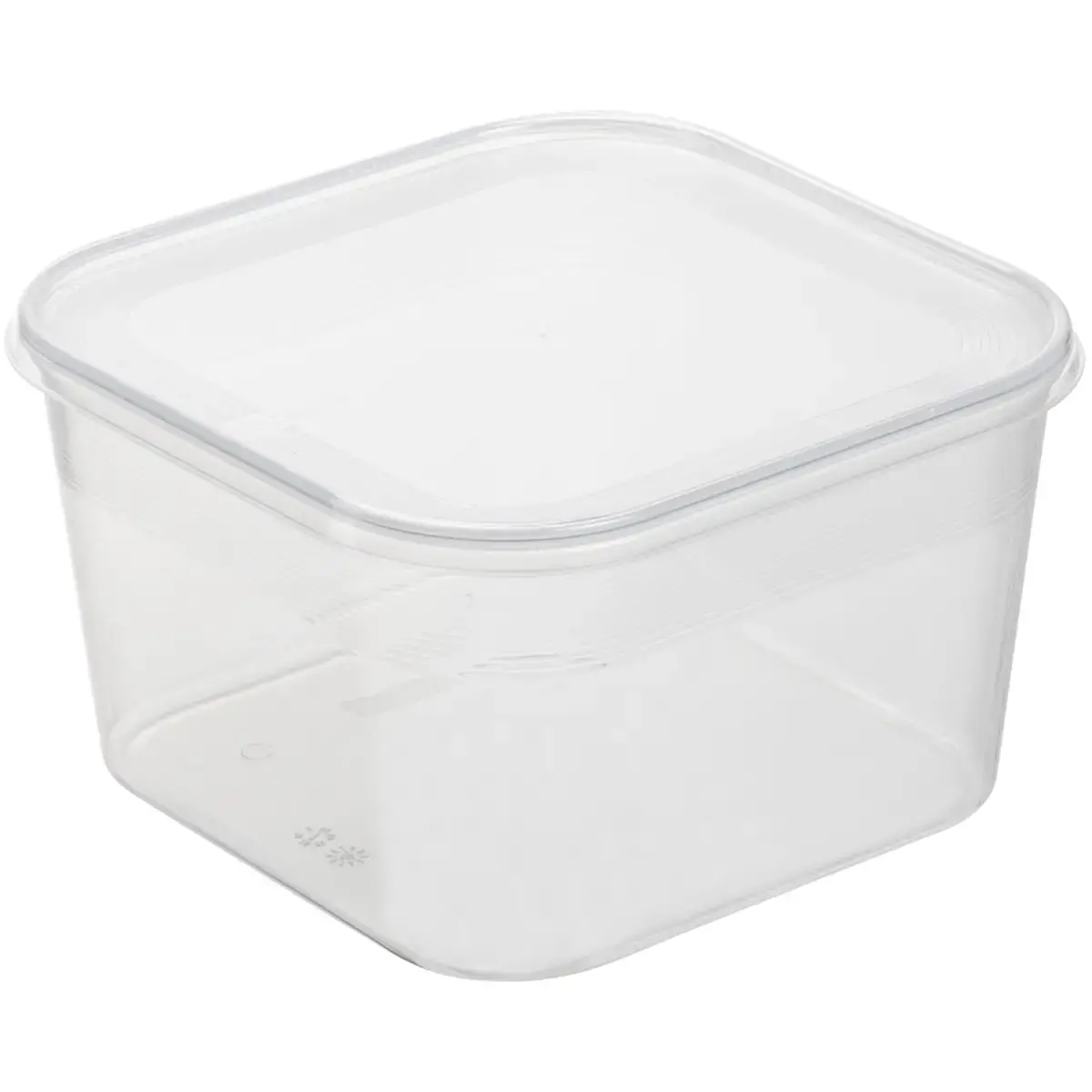 Helsinki vriesdoos, 4,6 liter, vierkant - Plast Team 