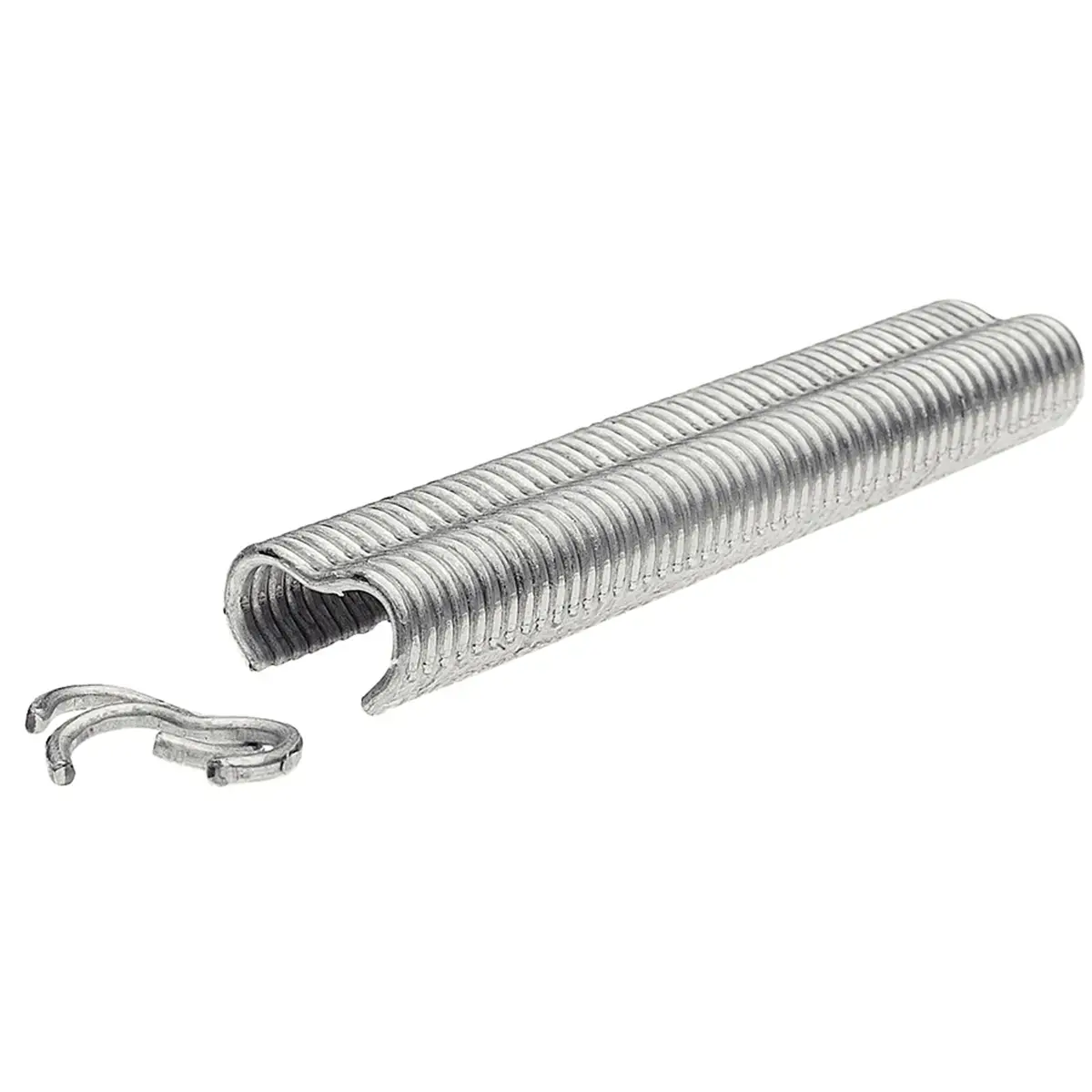 Klem voor gaas VR22, kunststof coating, zwart - Rapid Tools