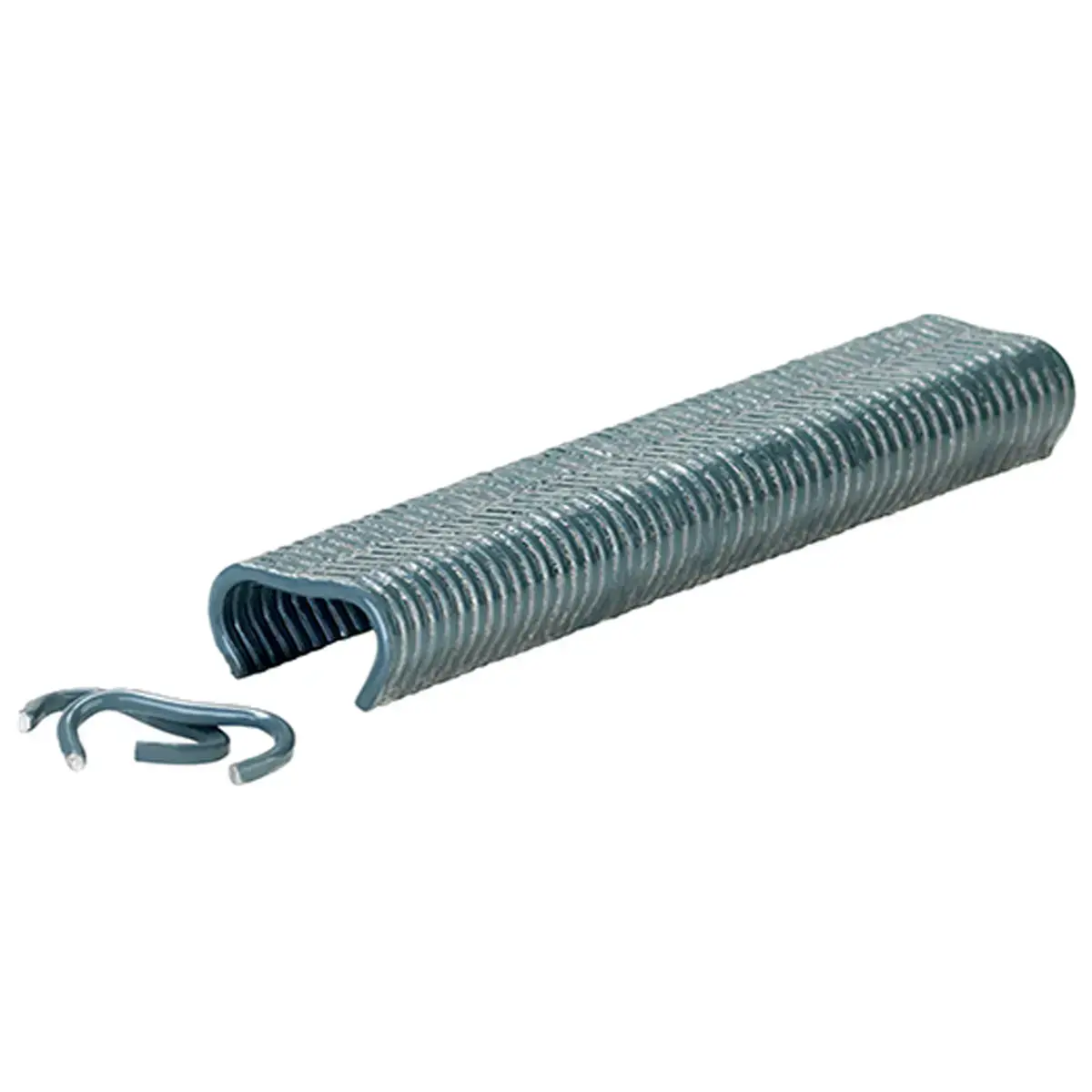 Klem voor gaas VR22, kunststof coating, zwart - Rapid Tools
