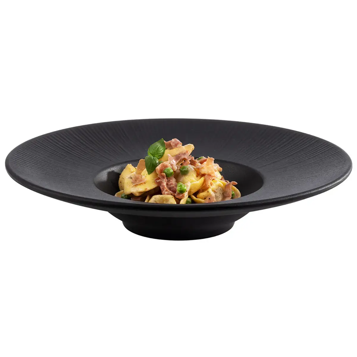 NERO pastabord, diameter 290 mm, zwart - APS