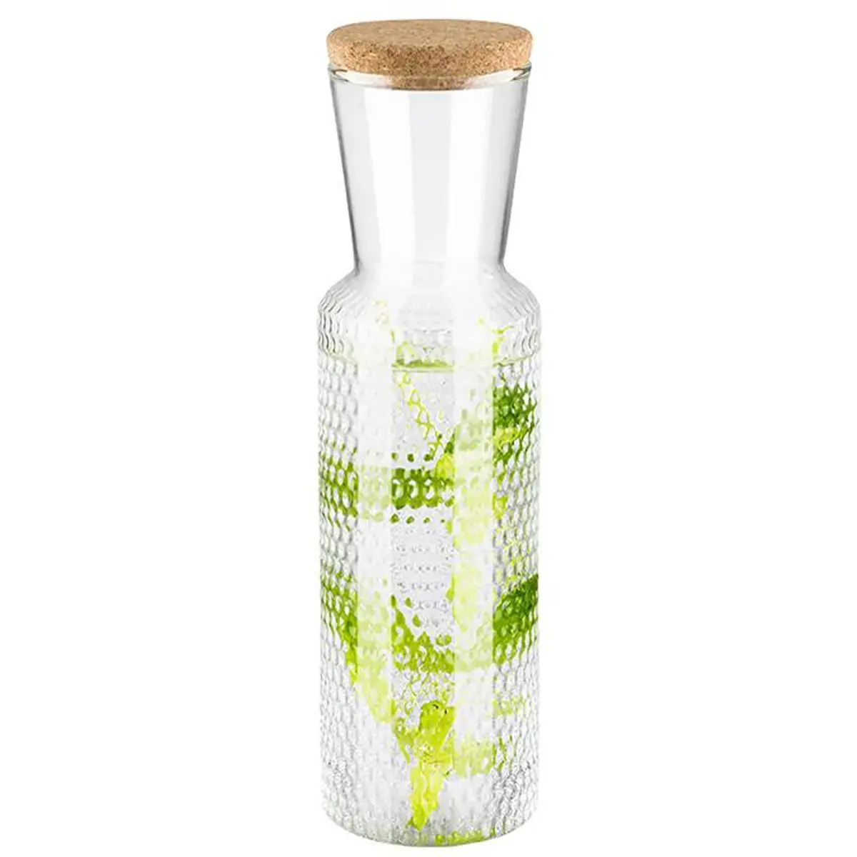 Glazen karaf DOTS, 0,9 liter, transparant - APS