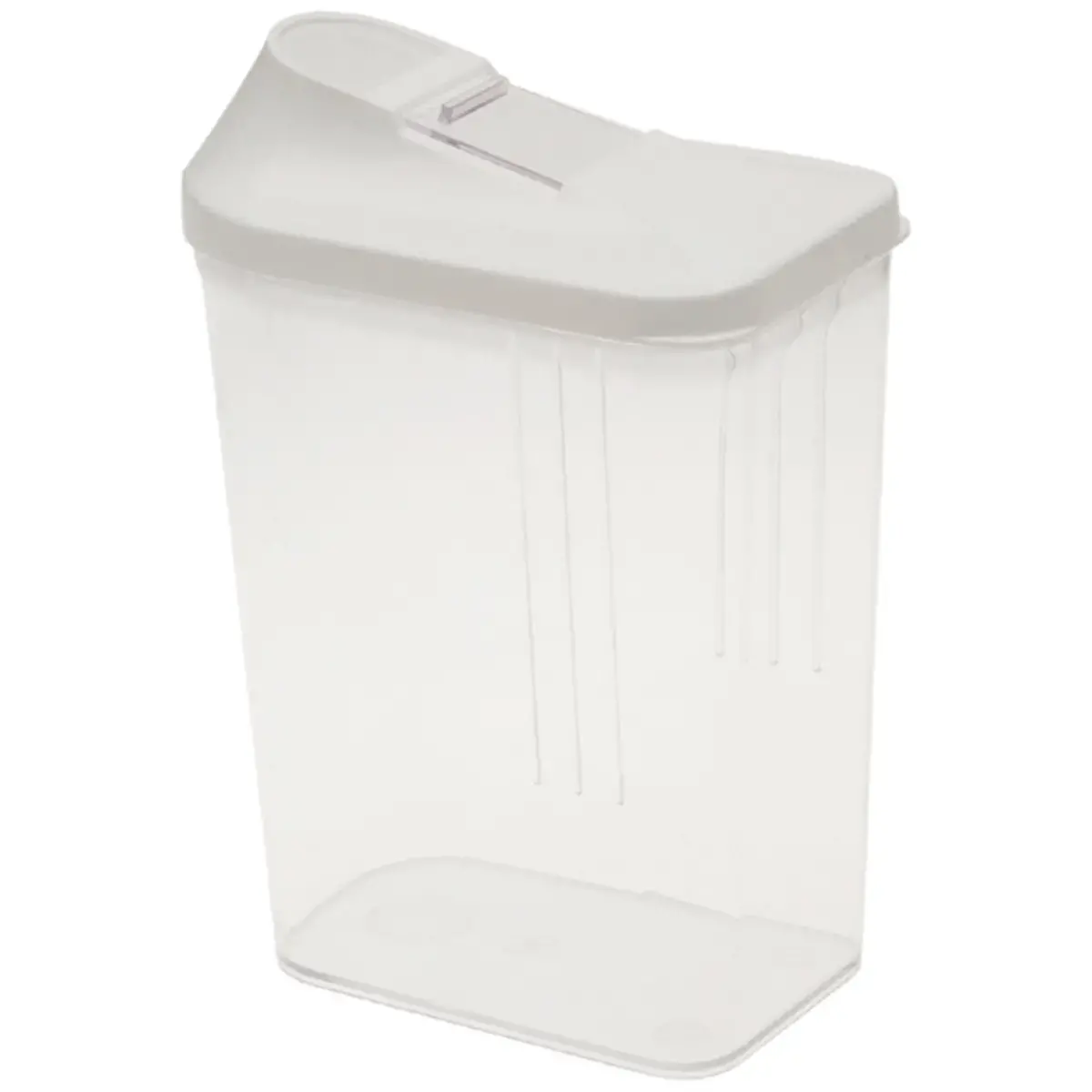 Gietkan 'Paola', 0,5 L, wit / transparant - Keeeper