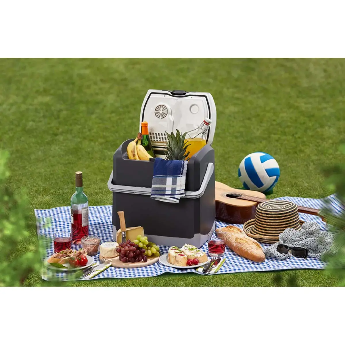 Koelbox KK 20, inhoud 20 liter, zwart - AEG