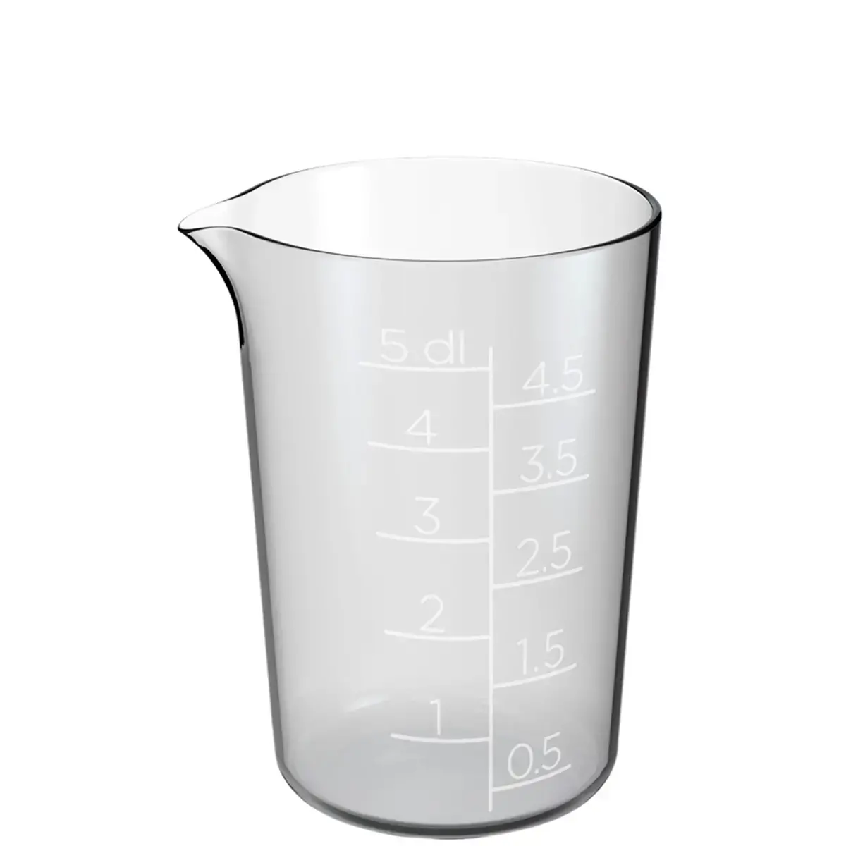 Meetbeker, 1 liter, transparant - Gastromax