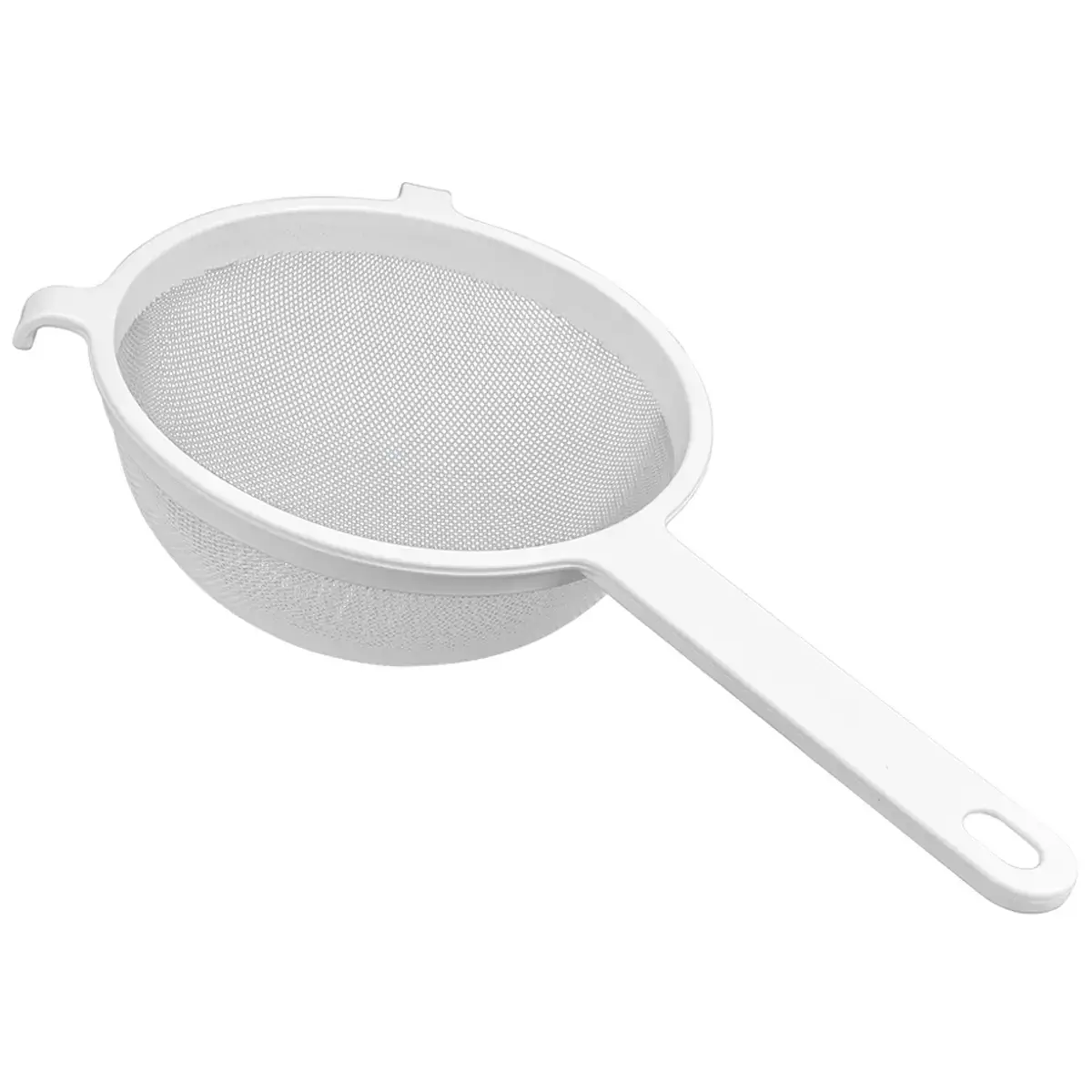 Plastic vergiet, diameter 100 mm, wit - Metaltex 