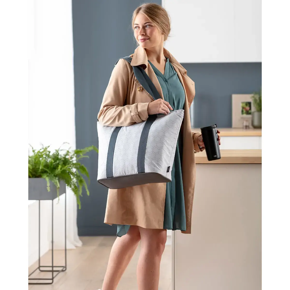 Isotermische tas ISO SHOPPER, 17 L, terrazzo motieven - Alfi