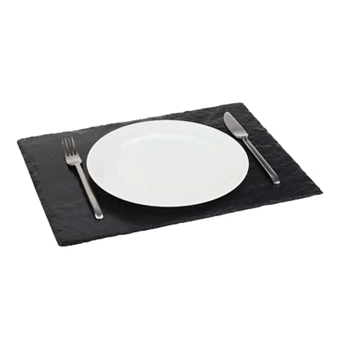 Natuurlijke leisteenplaat, L450 x B300 mm, antraciet - APS 
