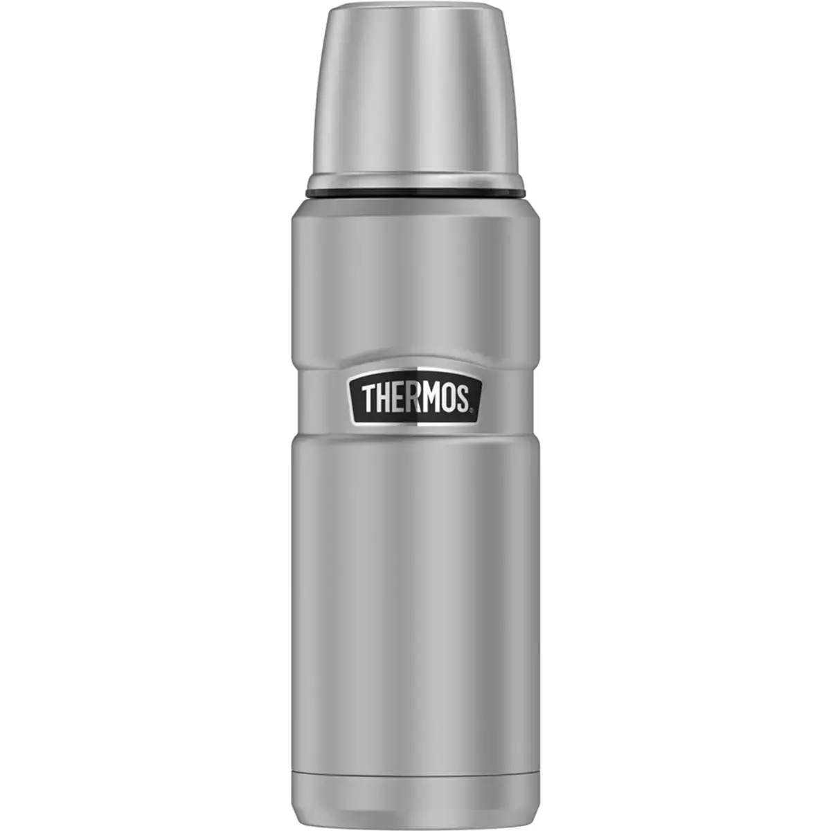 Isolatiefles STAINLESS KING, 0,47 liter, rood - Thermos 