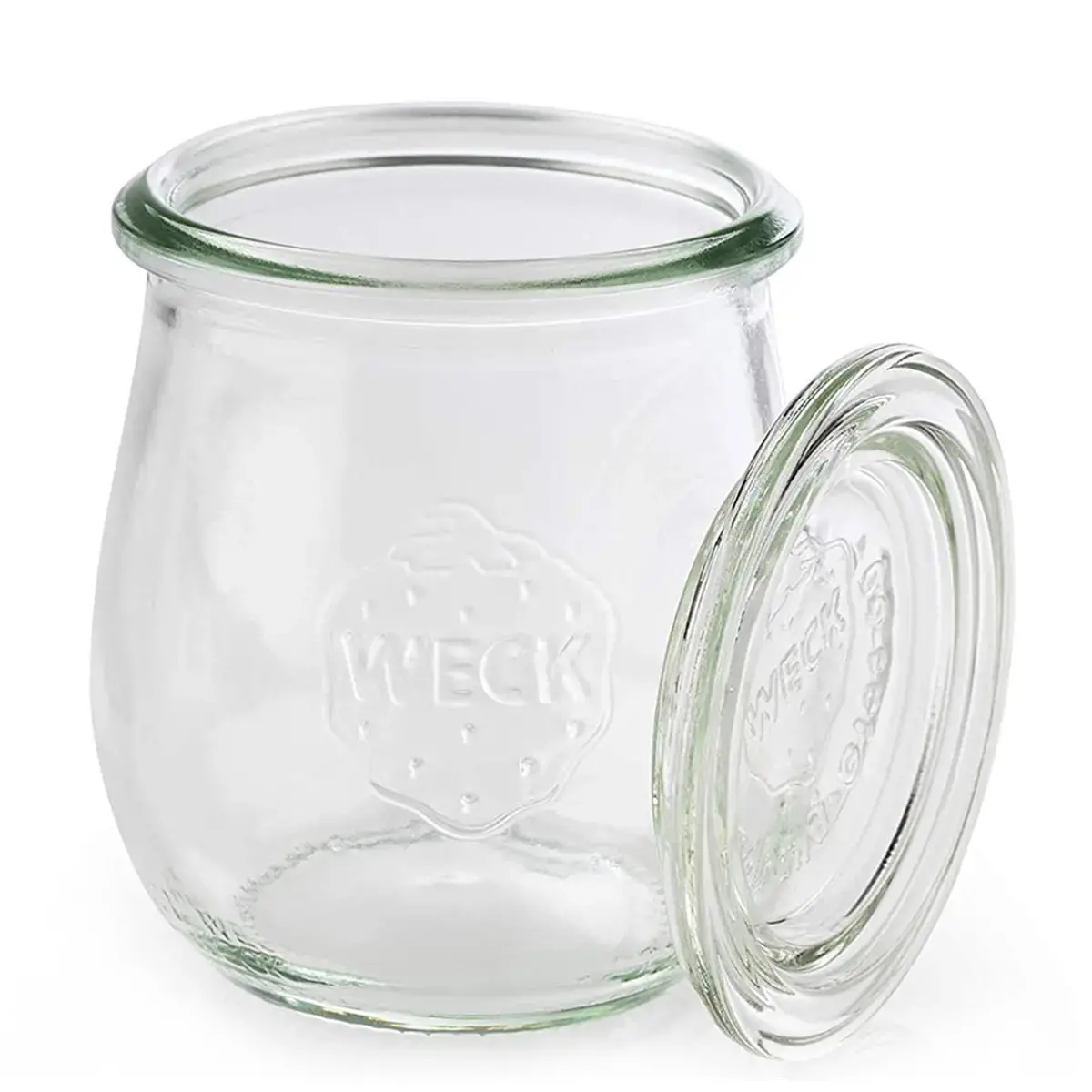 12 Weck-potten met deksels, tulpvorm, 220 ml - APS