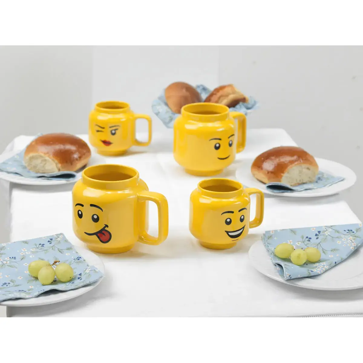 BOY koffiekopje, 255 ml, geel - Lego