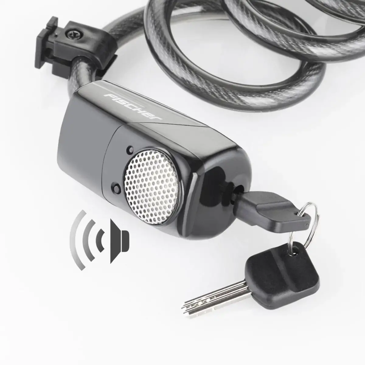 FISCHER Spiraalbeveiliging met alarm, lengte: 1.200 mm