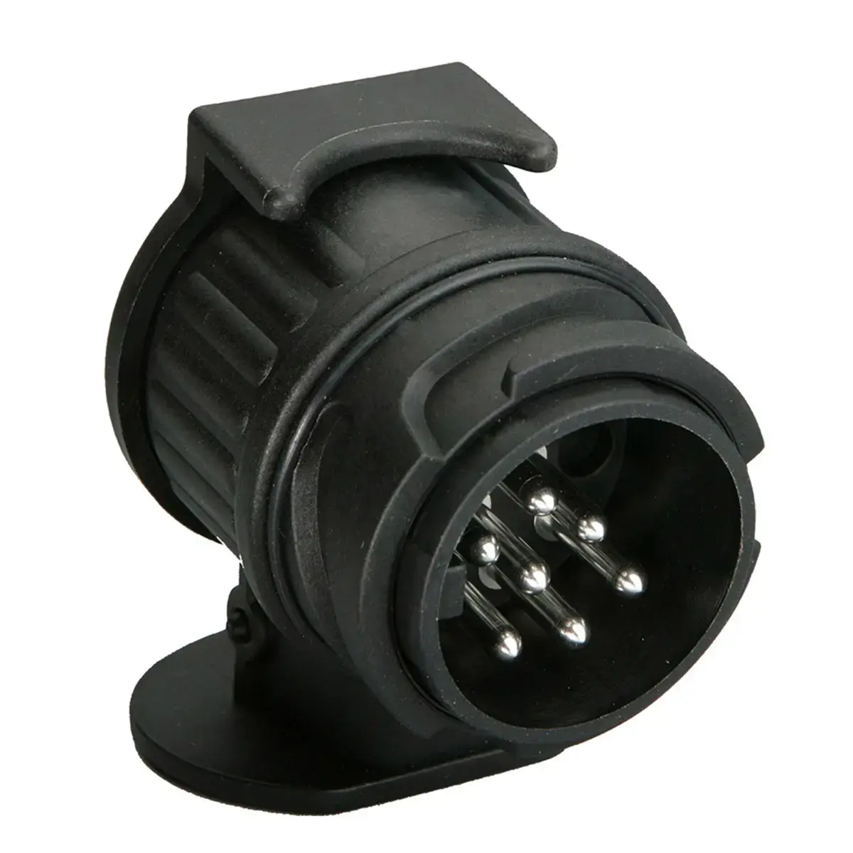 IWH Korte adapter voor auto, 13 naar 7 polen, 12 volt