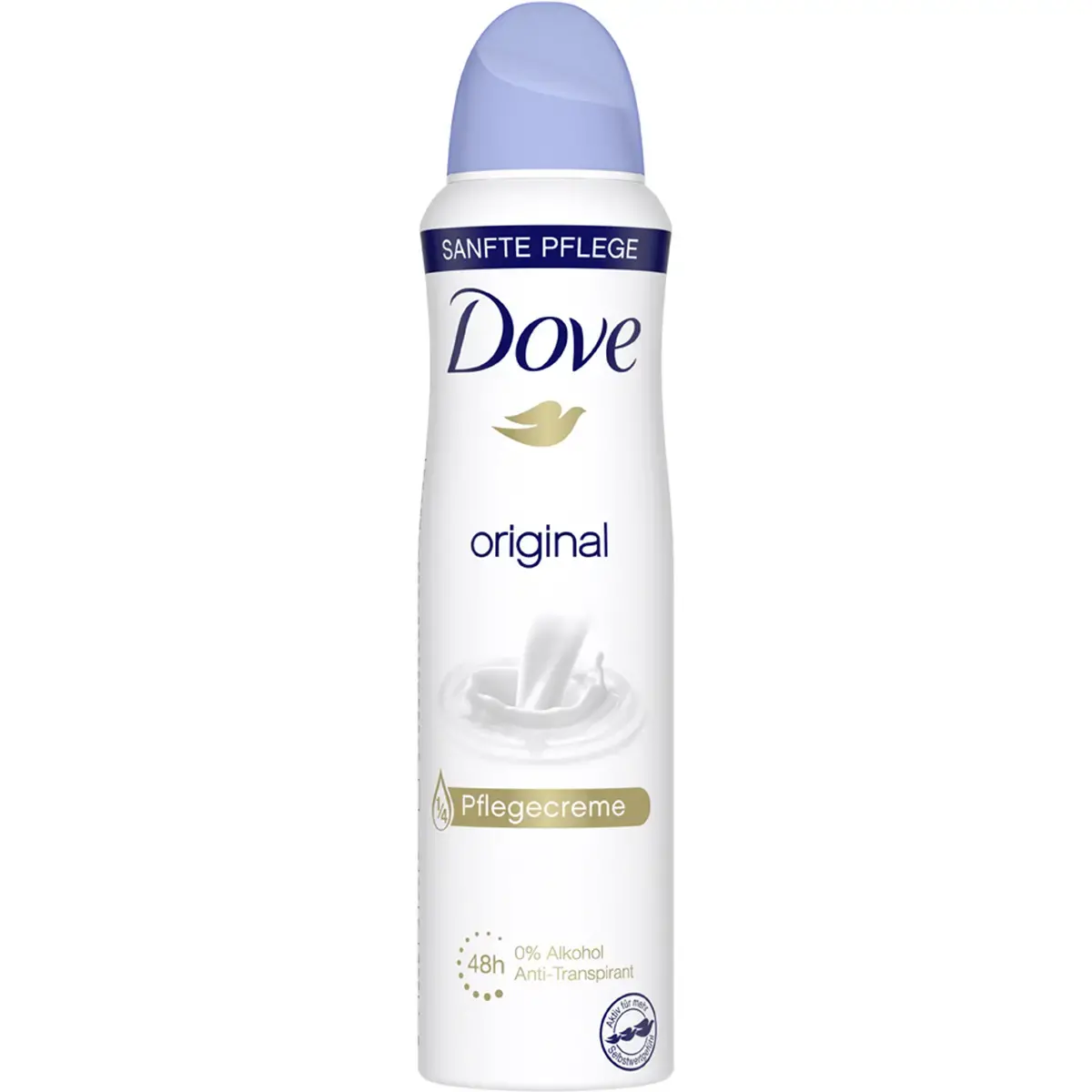 Dove Original deodorant, spray van 150 ml