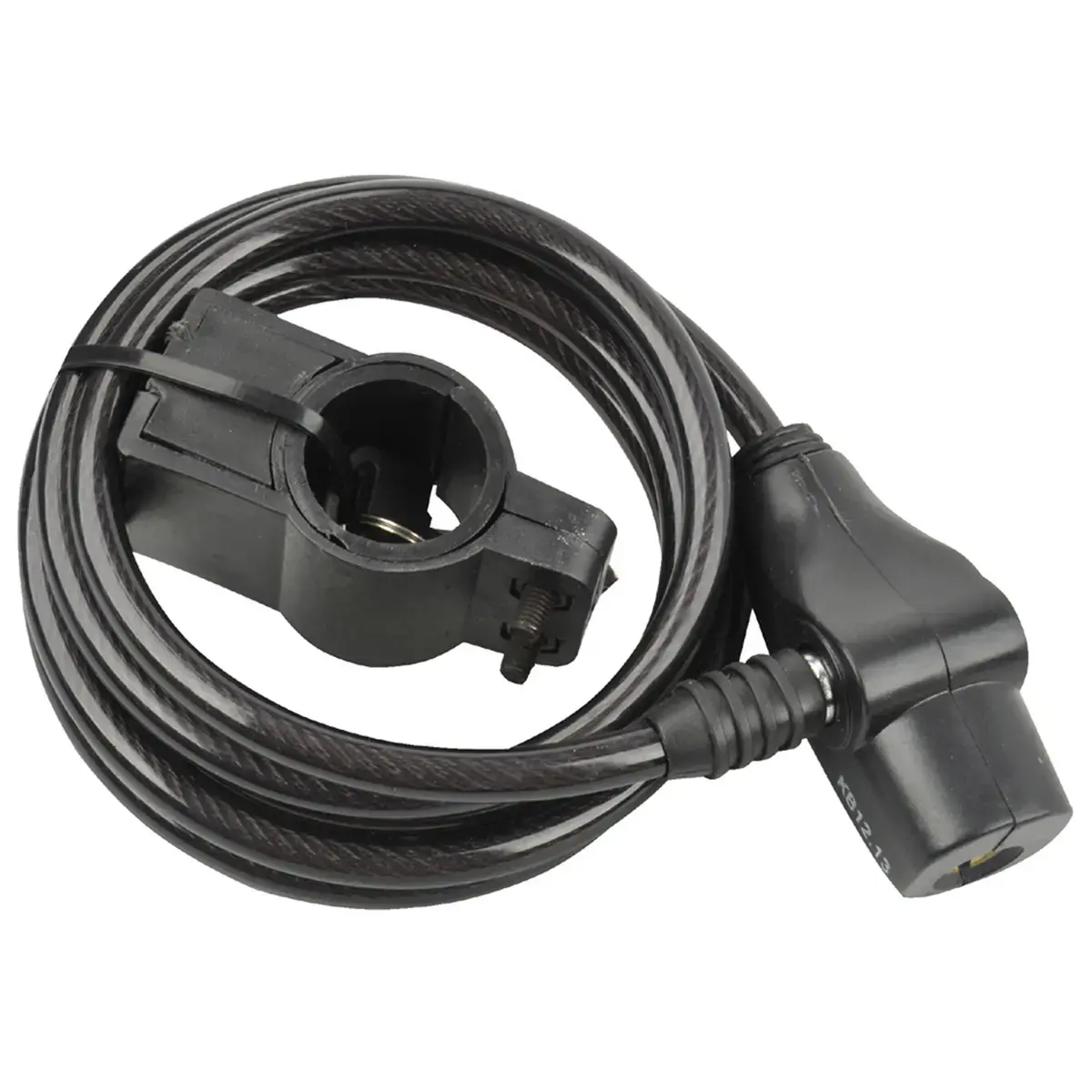 FISCHER Fietsslotkabel, lengte: 1.800 mm, zwart