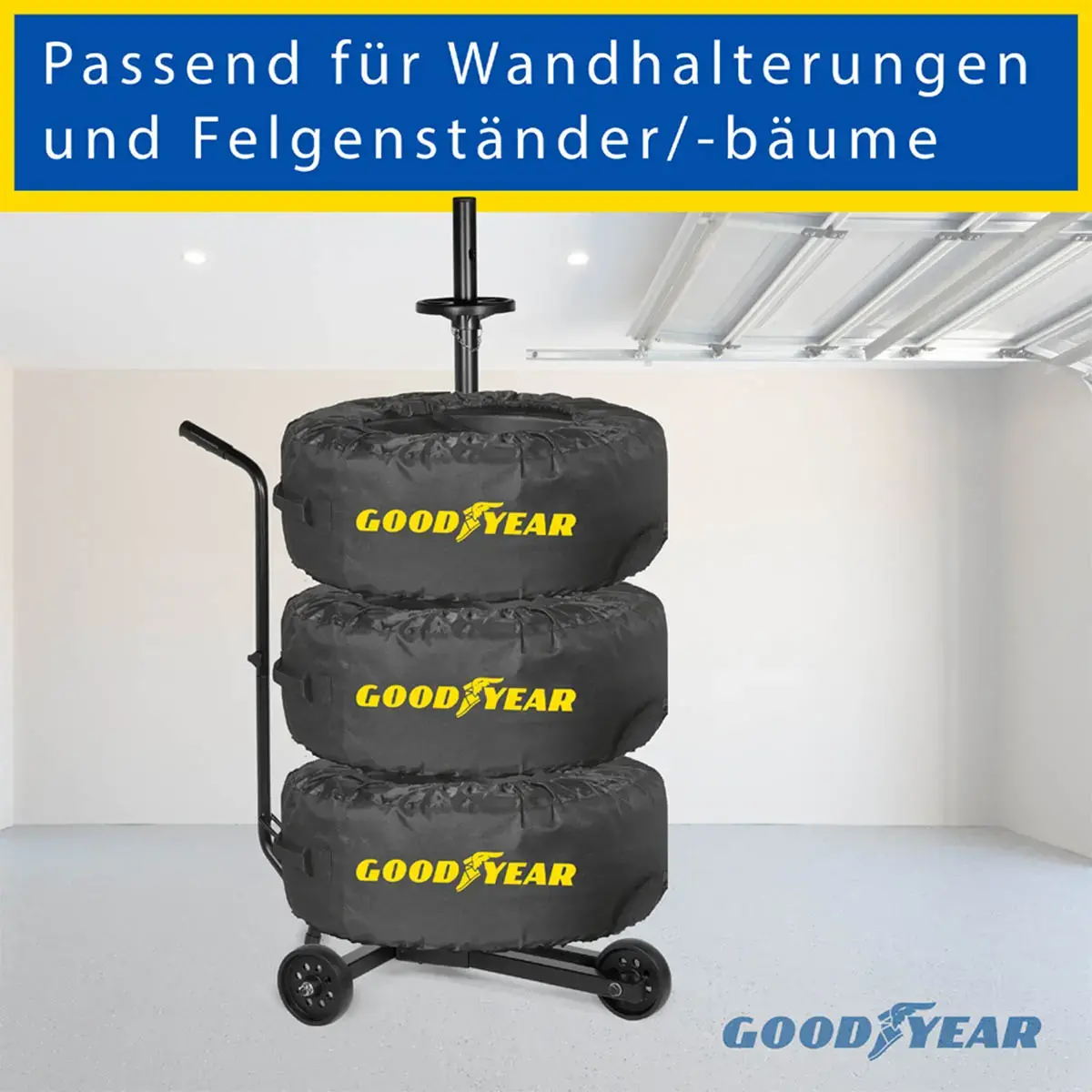 GOODYEAR Set van 4 beschermhoezen voor banden