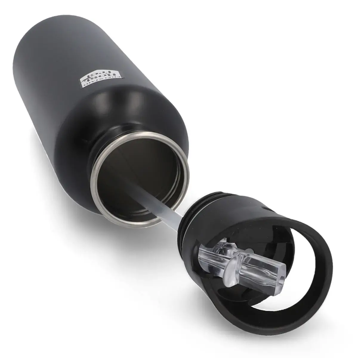FISCHER Fles voor fiets, 0,75 liter, zwart