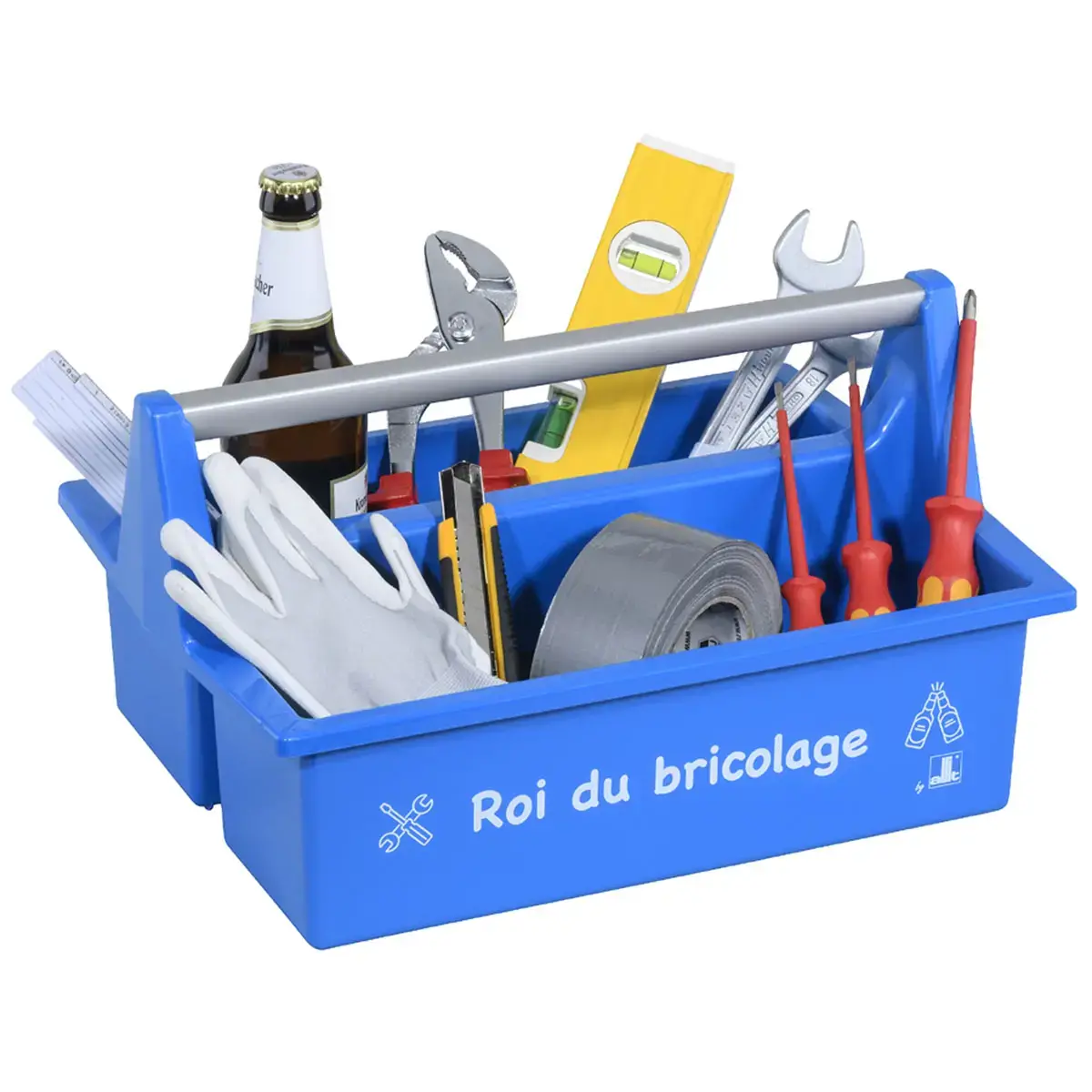 allit Transportbox McPlus Carry 'Roi bricolage', blauw 