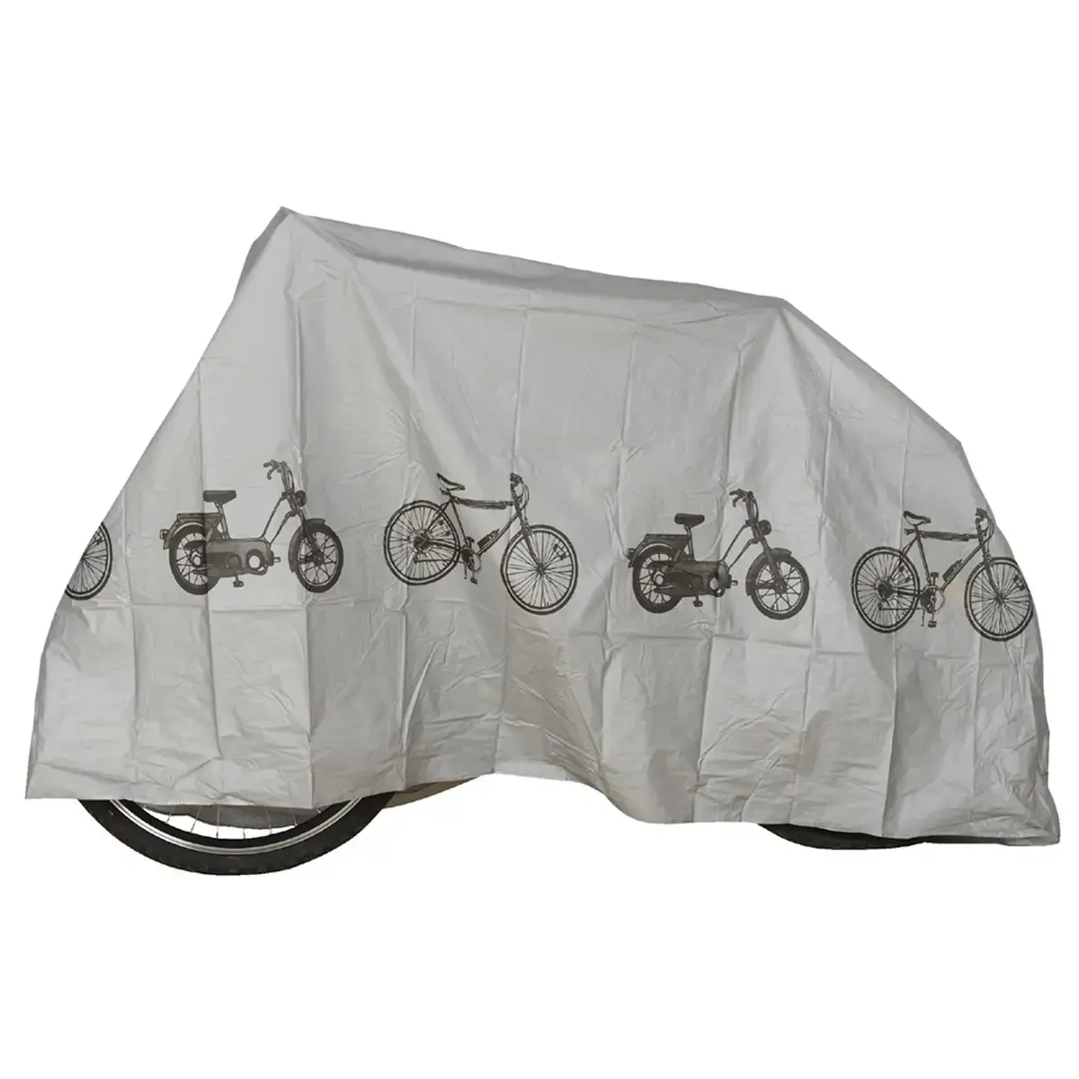 FISCHER Beschermhoes voor fiets, (L) 2.000 x (H) 1.100 mm