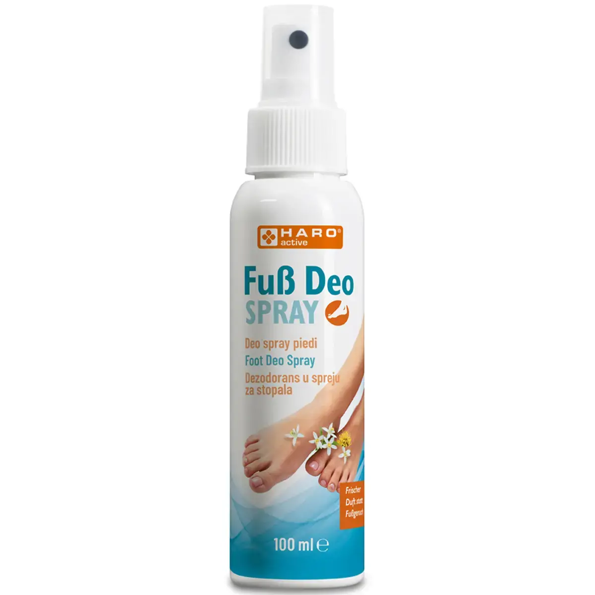 HARO Voetspray deodorant, sprayfles van 100 ml