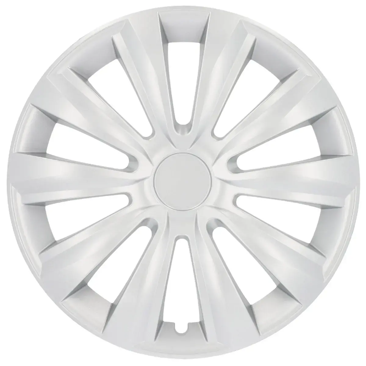 cartrend Wieldeksel 'Delta', zilver, 15' (38,10 cm)