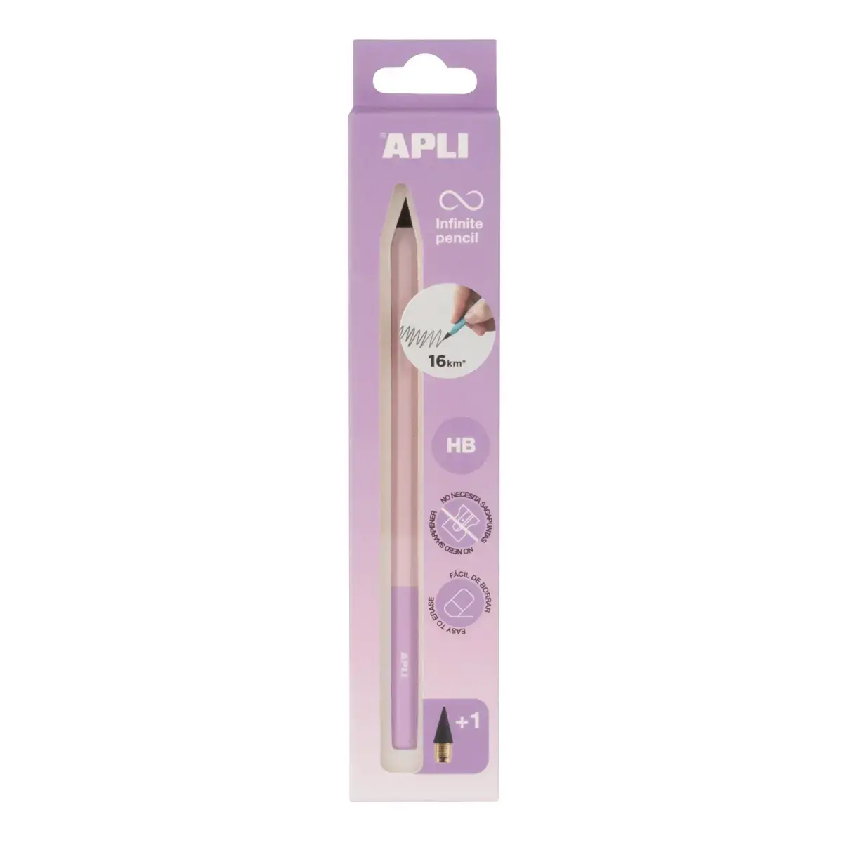 Crayon Infini mauve Nordik - Apli 