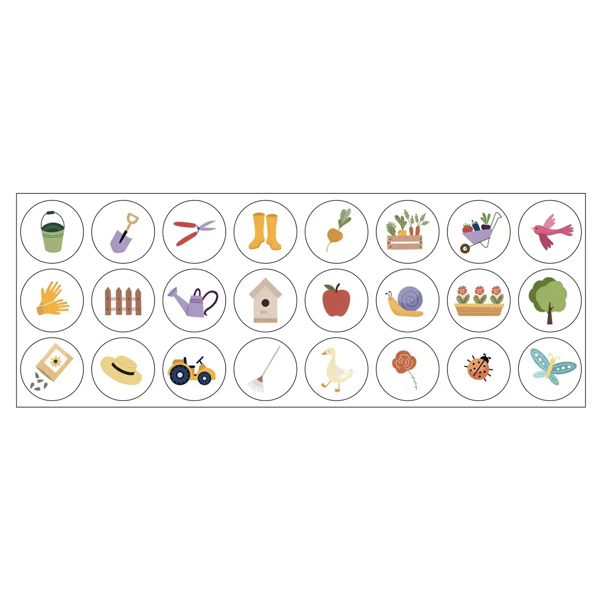 Rol stickers Tuin - Apli 