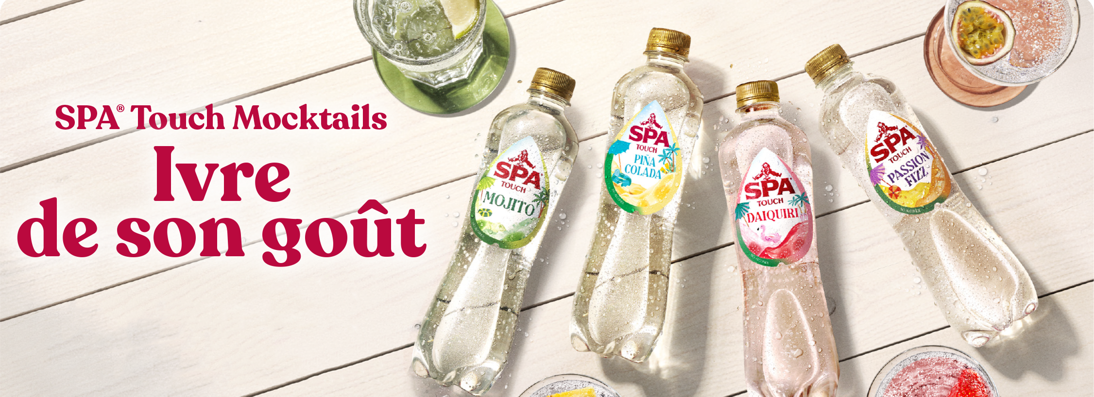 sélection SPA Touch Mocktails